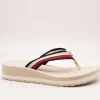 Chancla Tommy Hilfiger FW08517-ACJ Muslin de Mujer