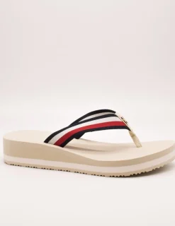 Chancla Tommy Hilfiger FW08517-ACJ Muslin de Mujer
