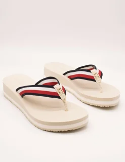 Chancla Tommy Hilfiger FW08517-ACJ Muslin de Mujer