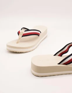 Chancla Tommy Hilfiger FW08517-ACJ Muslin de Mujer