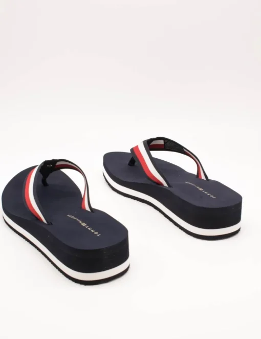 Chancla Tommy Hilfiger FW08517-DW6 Space Blue de Mujer