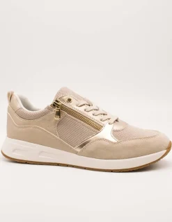 Deportiva Geox D35NQA 0NF14 C2235 Bulmy Beige de Mujer