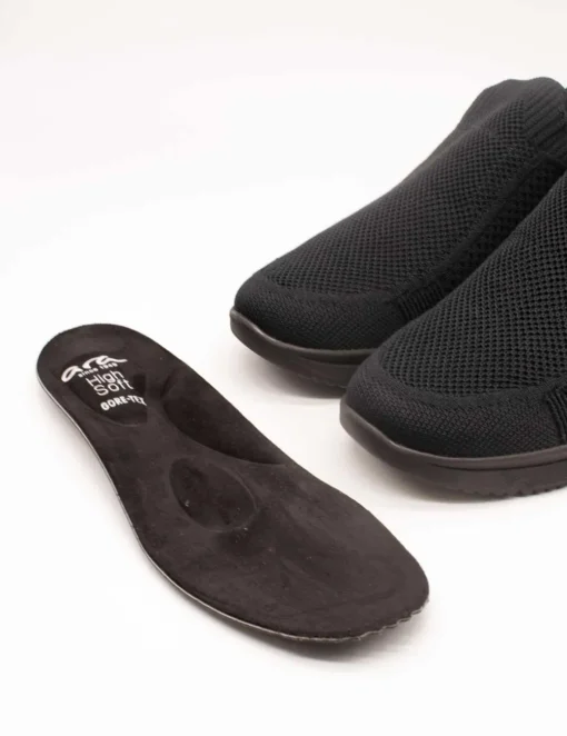 Deportivo Ara 12-38404-04 Wovenstretch Schwarz de Mujer