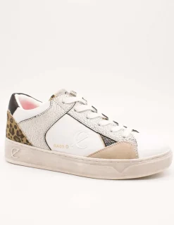 Deportivo Cafenoir C1DA1031 Bianco Maculato de Mujer