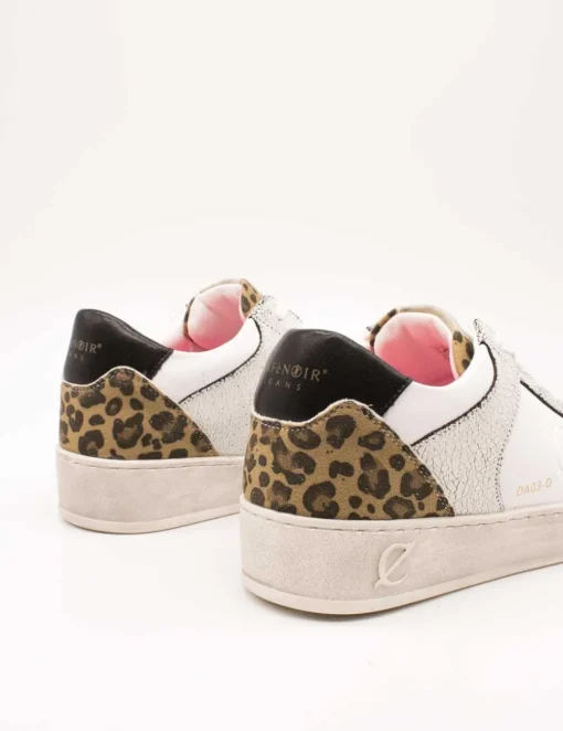 Deportivo Cafenoir C1DA1031 Bianco Maculato de Mujer