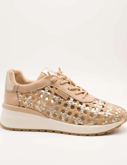 Deportivo Carmela 162287-02 Beige de Mujer
