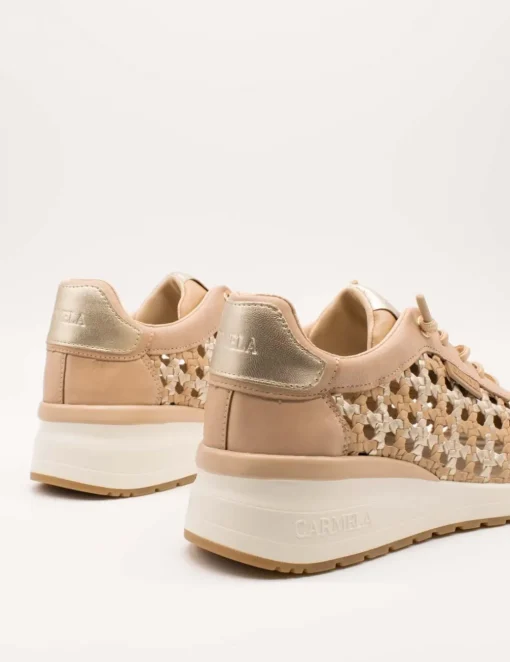 Deportivo Carmela 162287-02 Beige de Mujer