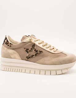 Deportivo Cetti C-1259 Ante Metal Champagne de Mujer