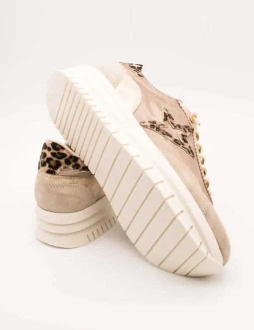 Deportivo Cetti C-1259 Ante Metal Champagne de Mujer