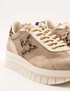 Deportivo Cetti C-1259 Ante Metal Champagne de Mujer