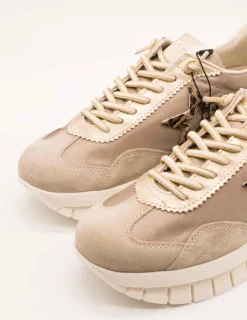 Deportivo Cetti C-1259 Ante Metal Champagne de Mujer