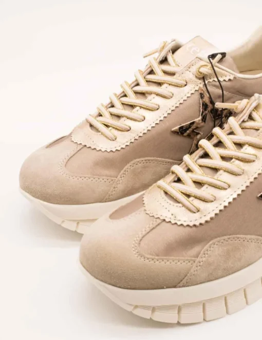 Deportivo Cetti C-1259 Ante Metal Champagne de Mujer