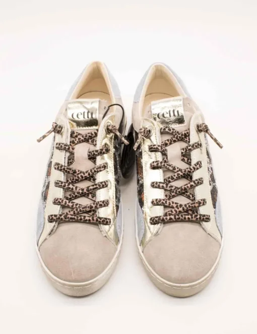 Deportivo Cetti C-1342 Glitter Leo Old Rose de Mujer