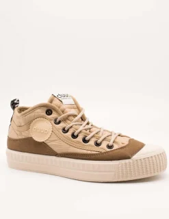 Deportivo Duuo Col Cover Puffy Beige de Mujer