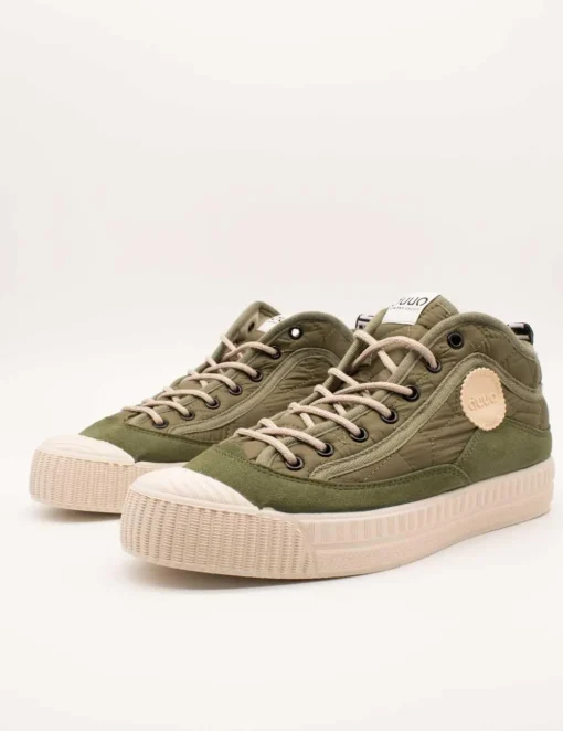 Deportivo Duuo Col Cover Puffy Verde de Hombre