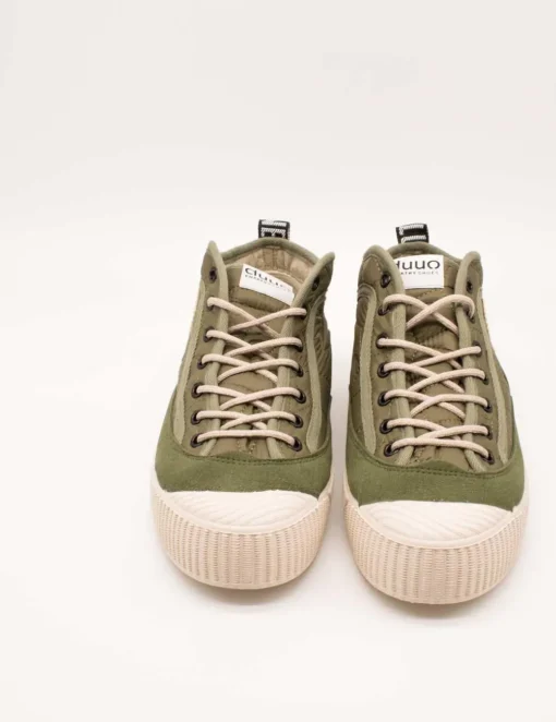 Deportivo Duuo Col Cover Puffy Verde de Hombre
