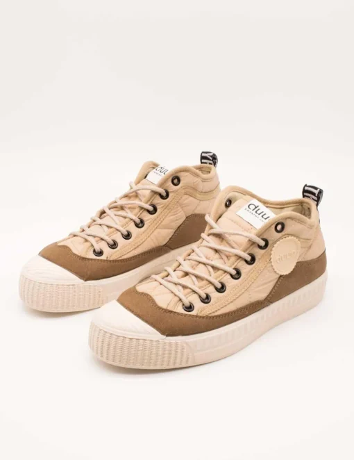 Deportivo Duuo Col Cover Puffy Beige de Mujer
