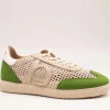 Deportivo Duuo Ona Lace Trenzado 064 Verde de Mujer