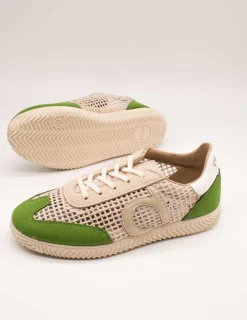 Deportivo Duuo Ona Lace Trenzado 064 Verde de Mujer