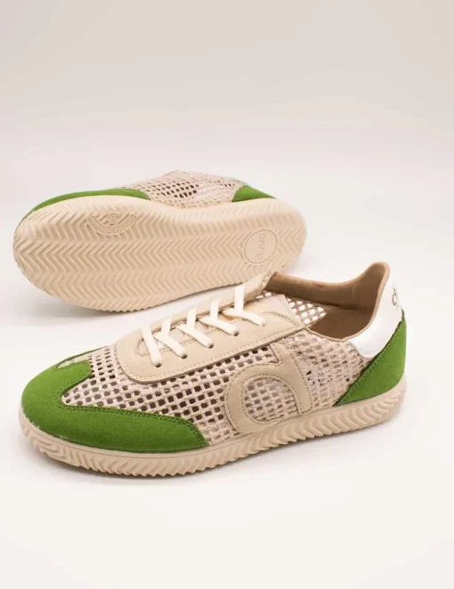 Deportivo Duuo Ona Lace Trenzado 064 Verde de Mujer