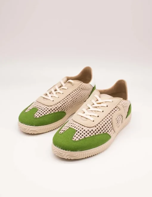 Deportivo Duuo Ona Lace Trenzado 064 Verde de Mujer