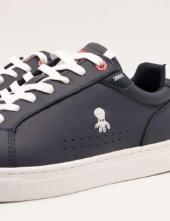 Deportivo El Pulpo 14719 Casual Logo Marino de Hombre