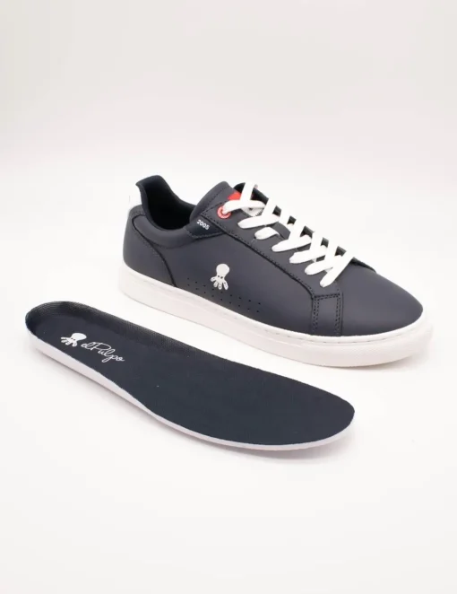 Deportivo El Pulpo 14719 Casual Logo Marino de Hombre