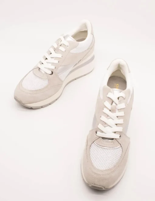 Deportivo Geox D368LA 0AS22 C1236 Zosma White de Mujer