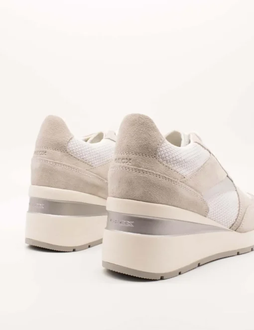 Deportivo Geox D368LA 0AS22 C1236 Zosma White de Mujer