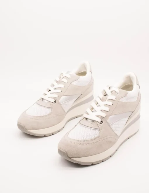 Deportivo Geox D368LA 0AS22 C1236 Zosma White de Mujer