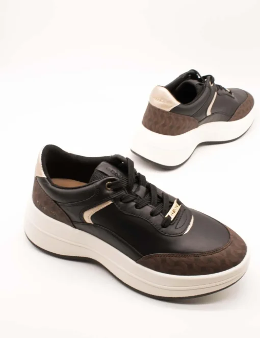 Deportivo Geox D46WTD 08504 C9229 Spherica Black de Mujer
