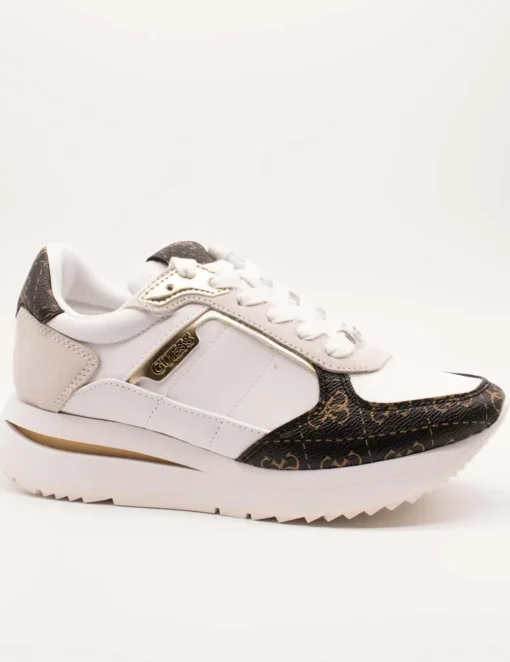 Deportivo Guess FLPEG3 FAL12 Energy3 White Brown de Mujer