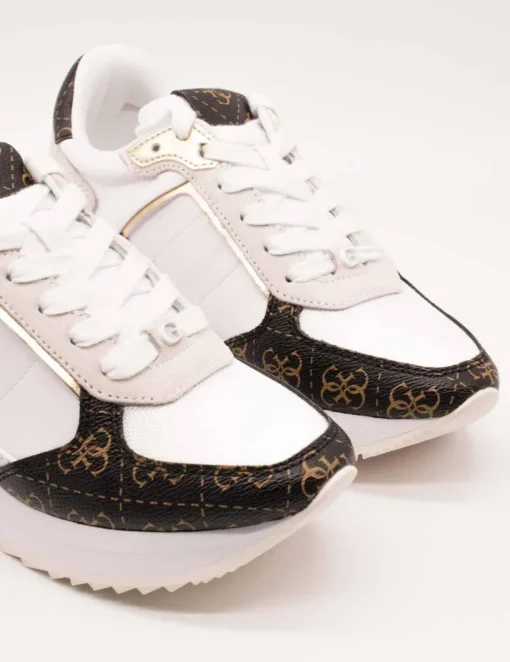 Deportivo Guess FLPEG3 FAL12 Energy3 White Brown de Mujer