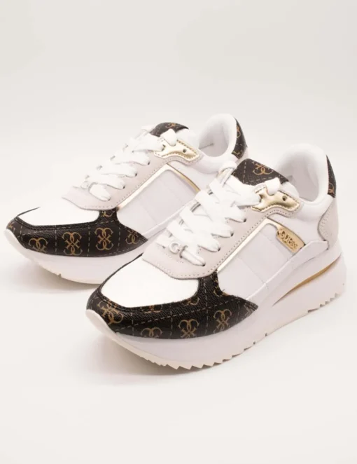 Deportivo Guess FLPEG3 FAL12 Energy3 White Brown de Mujer