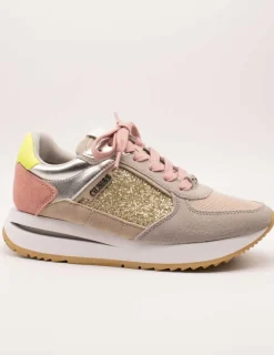 Deportivo Guess FLPE2G LEM12 Enerdy2 Pink Gold de Mujer