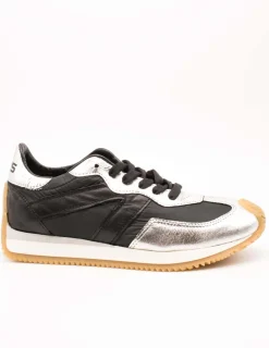 Deportivo Mjus L14112 Pianosa Argento Negro de Mujer