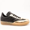 Deportivo Mjus T94109 Genova Oro-Negro de Mujer