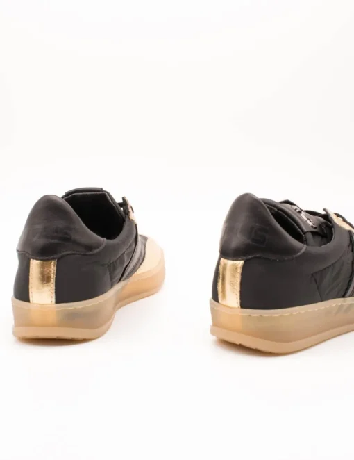 Deportivo Mjus T94109 Genova Oro-Negro de Mujer