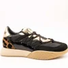 Deportivo Mjus T95113 Sanremo Negro-Oro de Mujer
