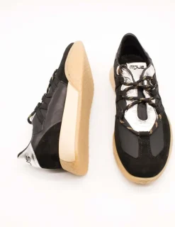 Deportivo Mjus T95113 Sanremo Negro-Argento de Mujer