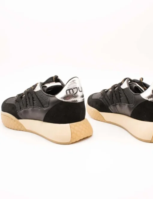 Deportivo Mjus T95113 Sanremo Negro-Argento de Mujer