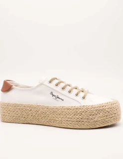 Deportivo Pepe Jeans PLS10412-801 White de Mujer