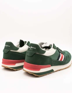 Deportivo Pepe Jeans PMS40027-673 Kingston Green de Hombre