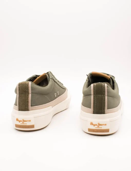 Deportivo Pepe Jeans PMS31075-716 Ben Army Green de Hombre