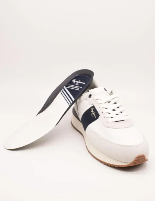 Deportivo Pepe Jeans PMS60006-800 White de Hombre