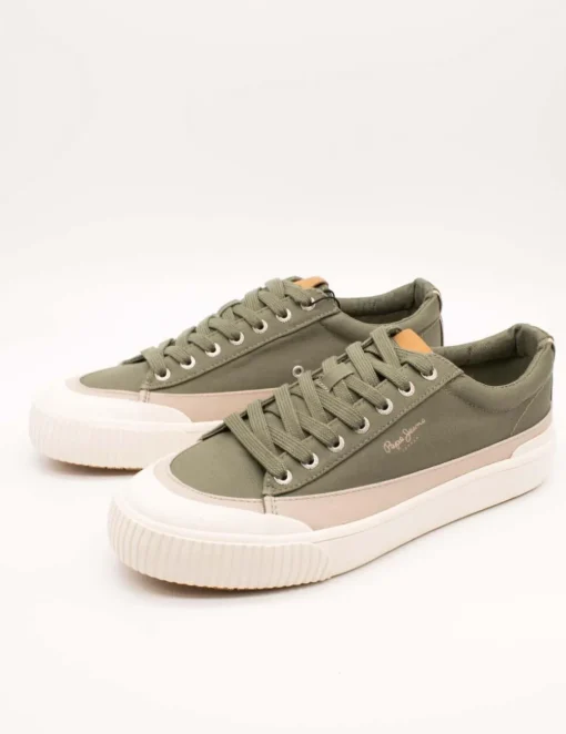 Deportivo Pepe Jeans PMS31075-716 Ben Army Green de Hombre
