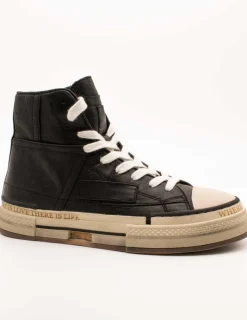 Deportivo Rebecca White X51-6 Wash Black de Mujer