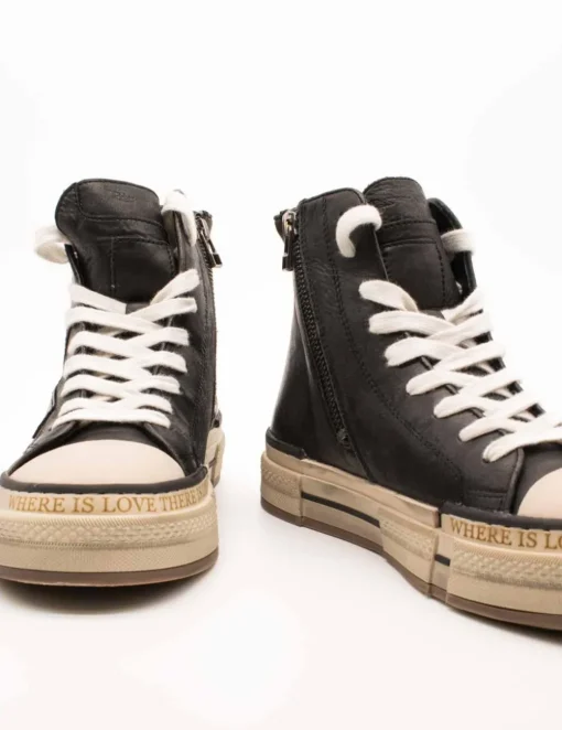 Deportivo Rebecca White X51-6 Wash Black de Mujer