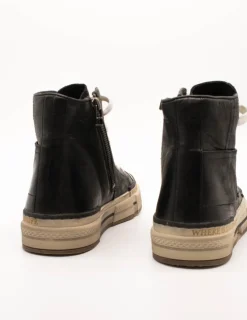 Deportivo Rebecca White X51-6 Wash Black de Mujer