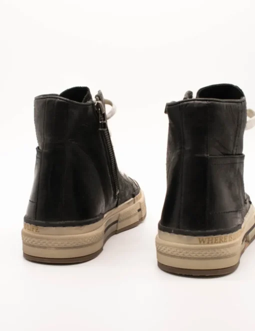 Deportivo Rebecca White X51-6 Wash Black de Mujer